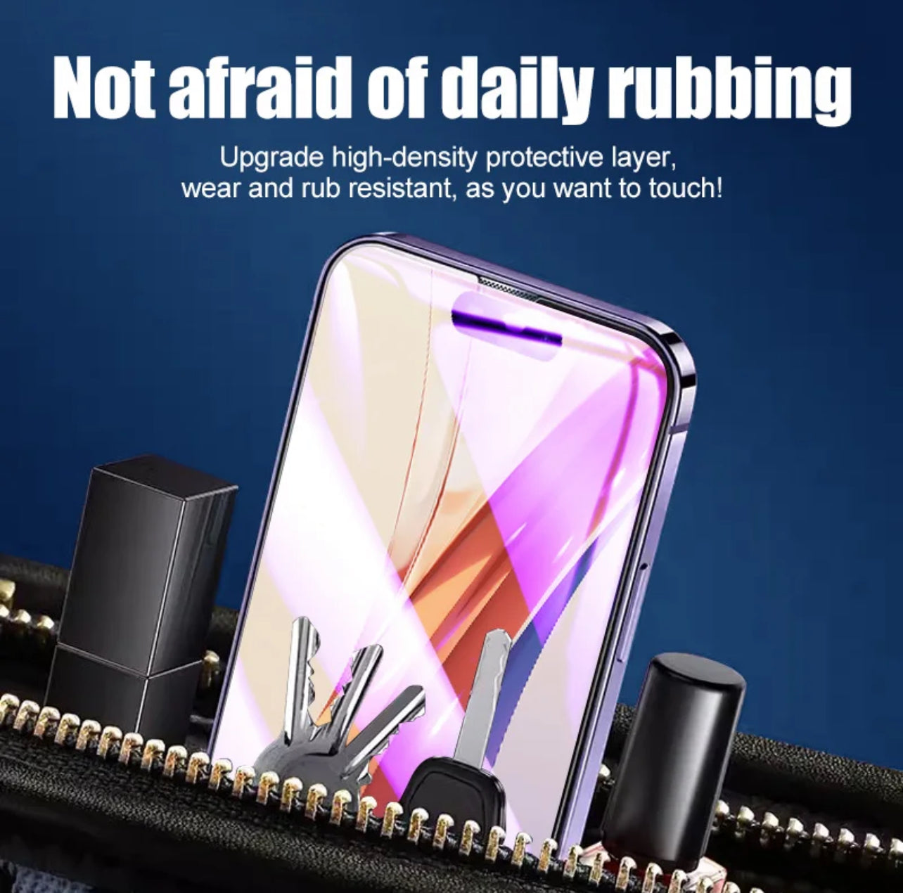 PJun Branded Violet Anti-Blue Light Glass Screen Protector 2pcs- iPhone PJun Branded Violet Anti-Blue Light Glass Screen Protector 2pcs- iPhone